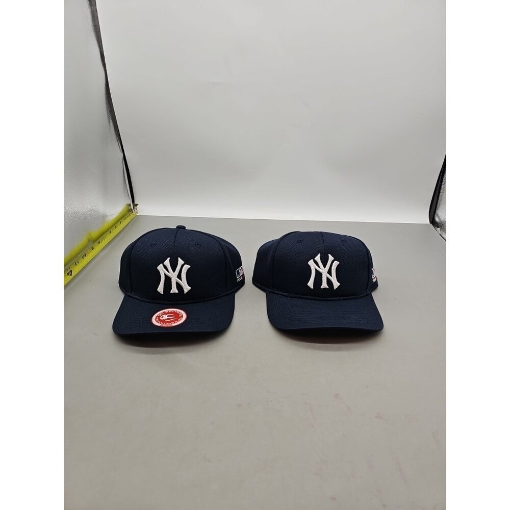 New York Yankees Youth Hat Cap  OC sports Blue Embroidered Lot Of‎ 2 New